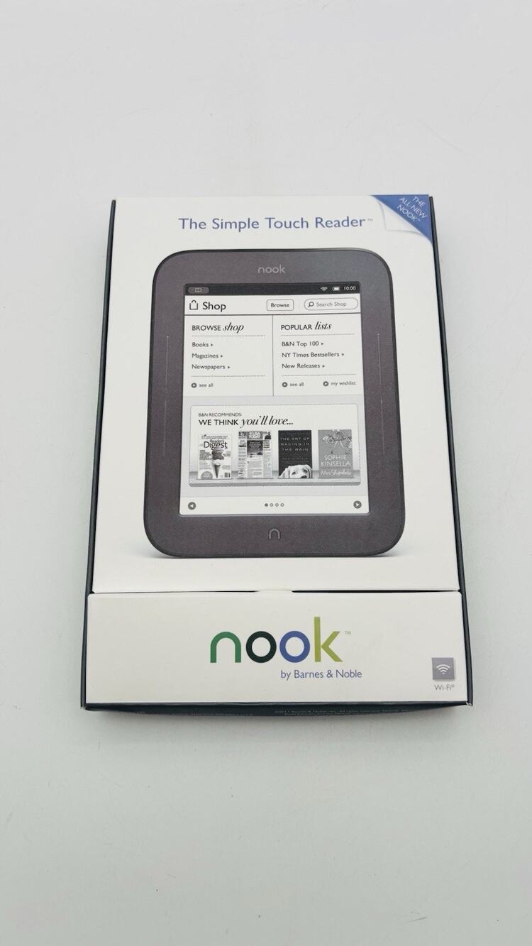 Barnes & Noble Nook Simple Touch Reader Wi-Fi 6” eReader Parts And Repair